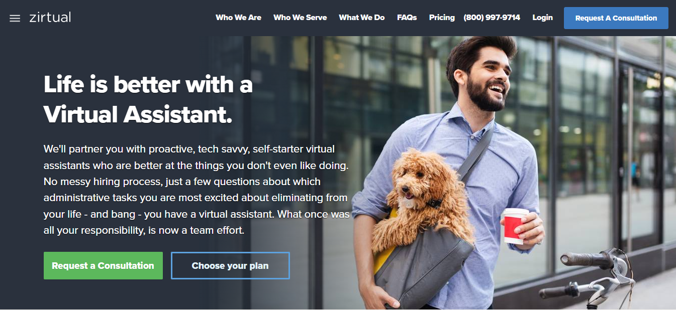 Virtual Assistant For Entrepreneurs - Zirtual