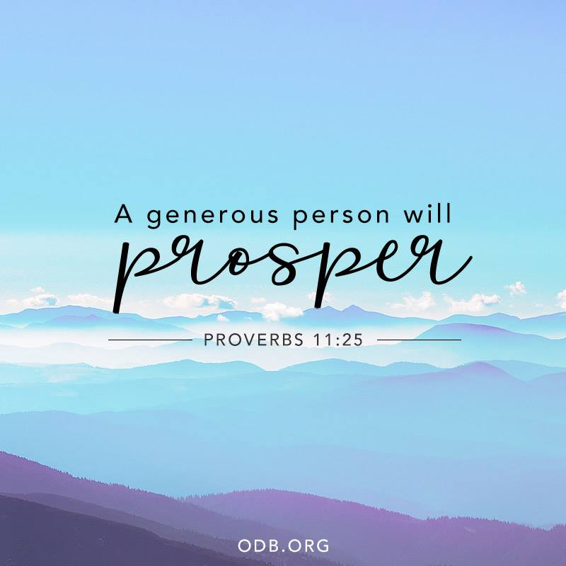 generosity quotes bible