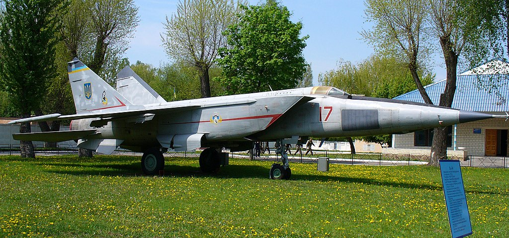 The fastest aircraft in the world Mig-25 Foxbat