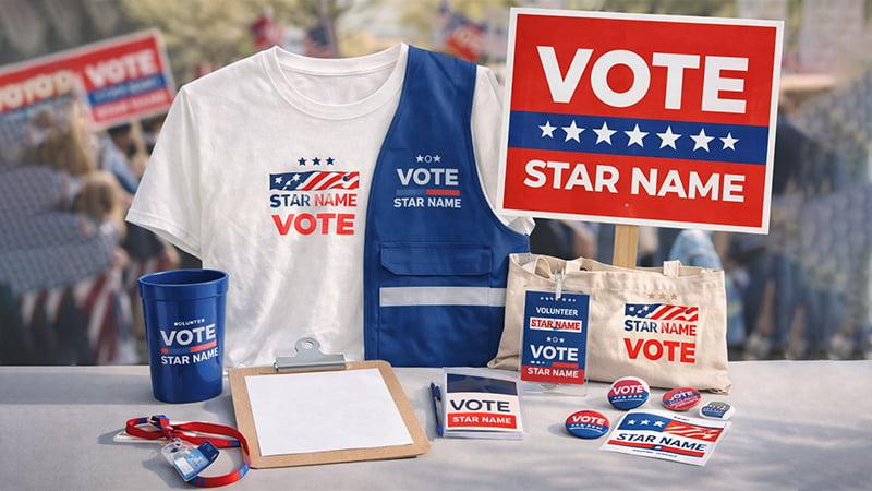 Election Campaign Swag Bag Idea
