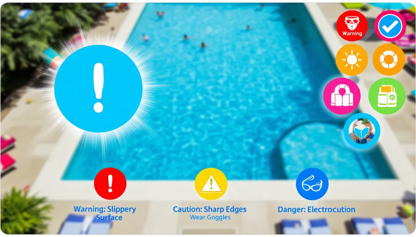 Pool maintenance practices ensuring safety.