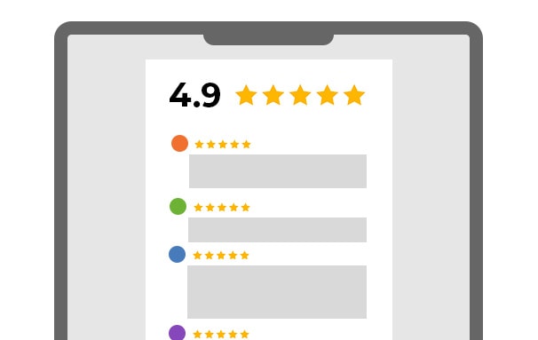 Example of how dental website design tips help improve rankings in Google search results for dental practices.