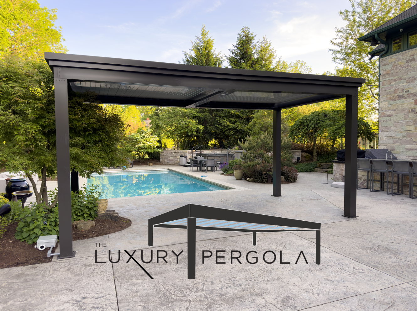 Use the TheLuxuryPergola link to order your pergola today