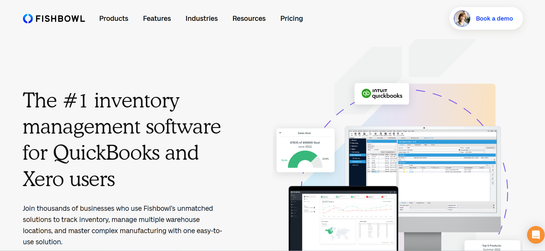 Fishbowl inventory management software for small business