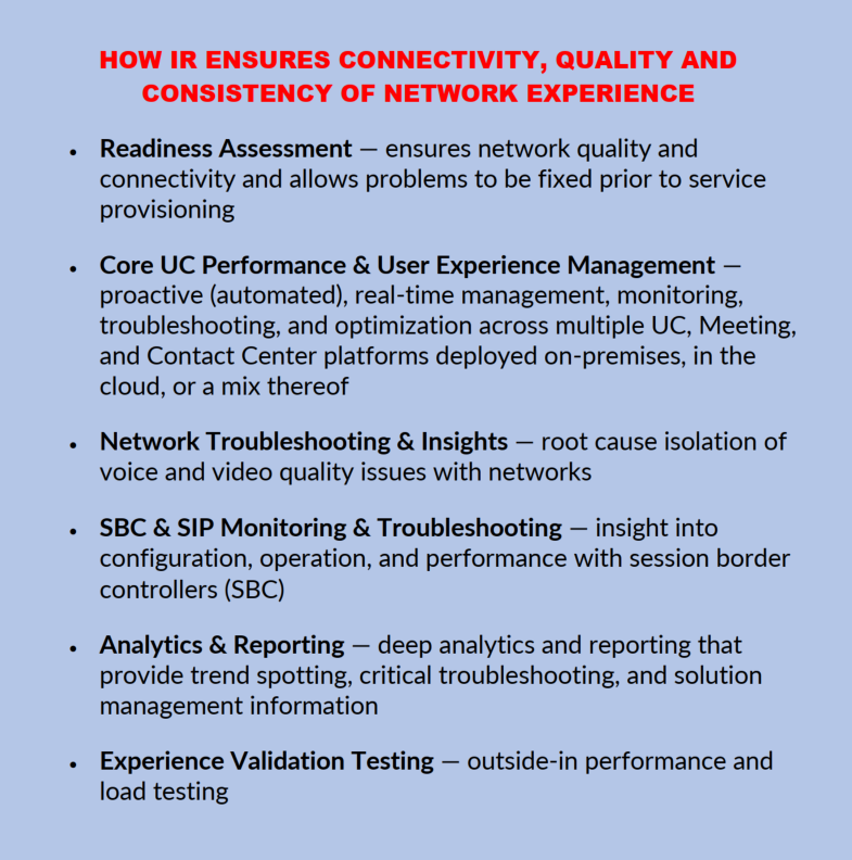 IR Network Management Solutions