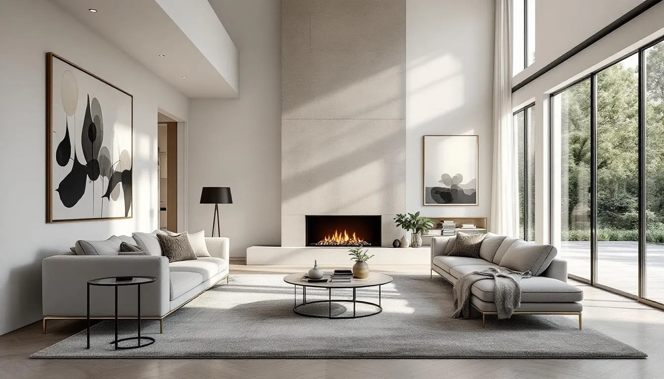 An elegantly staged luxury home showcases a welcoming atmosphere, print tips for purchase home staging checklist