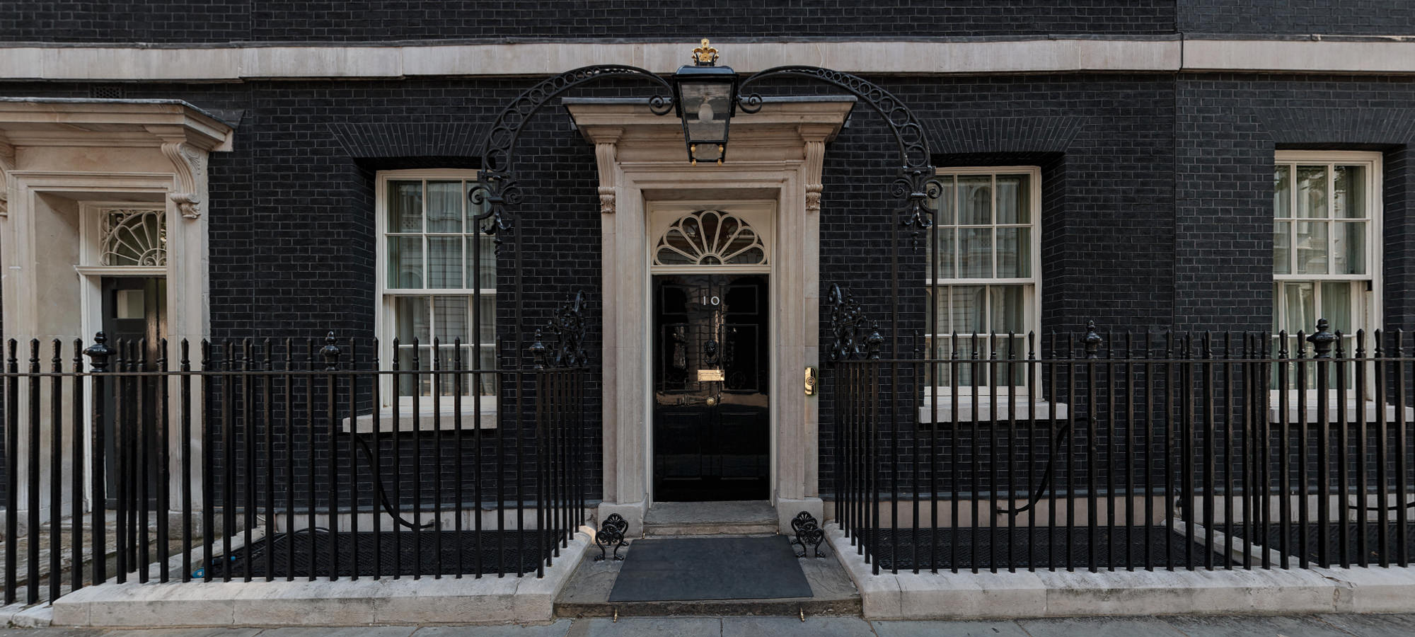 No. 10 Downing Street - Georgian Front Door