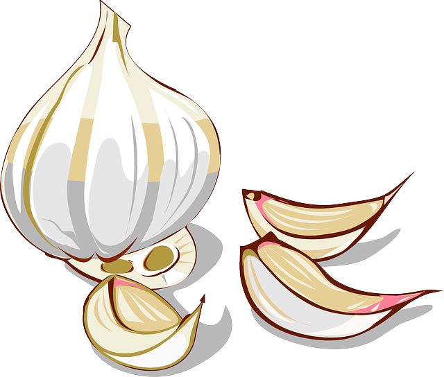 garlic, bulb, cloves