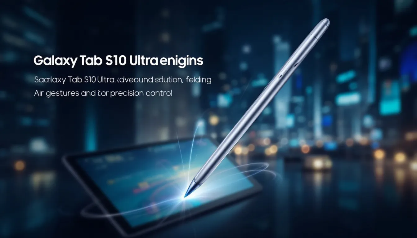 Le stylet S Pen de la Galaxy Tab S10 Ultra, un outil essentiel pour les utilisateurs professionnels.