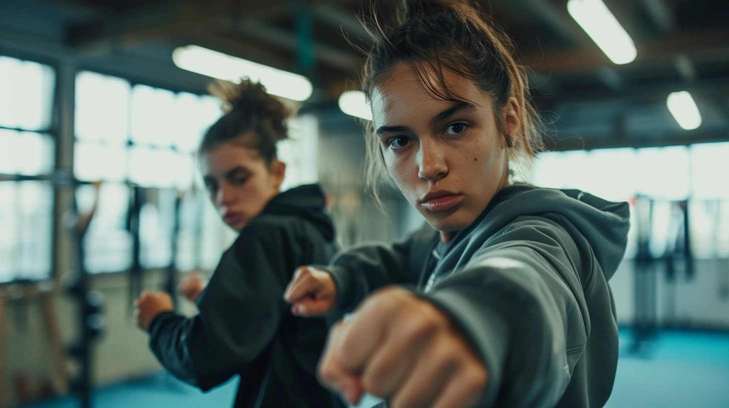 from middle school to high school and even up to college, teen girls and boys can learn a lot more than just self defense skills. they'll learn valuable skills such as de escalation tactics, boundary setting, and situational awareness