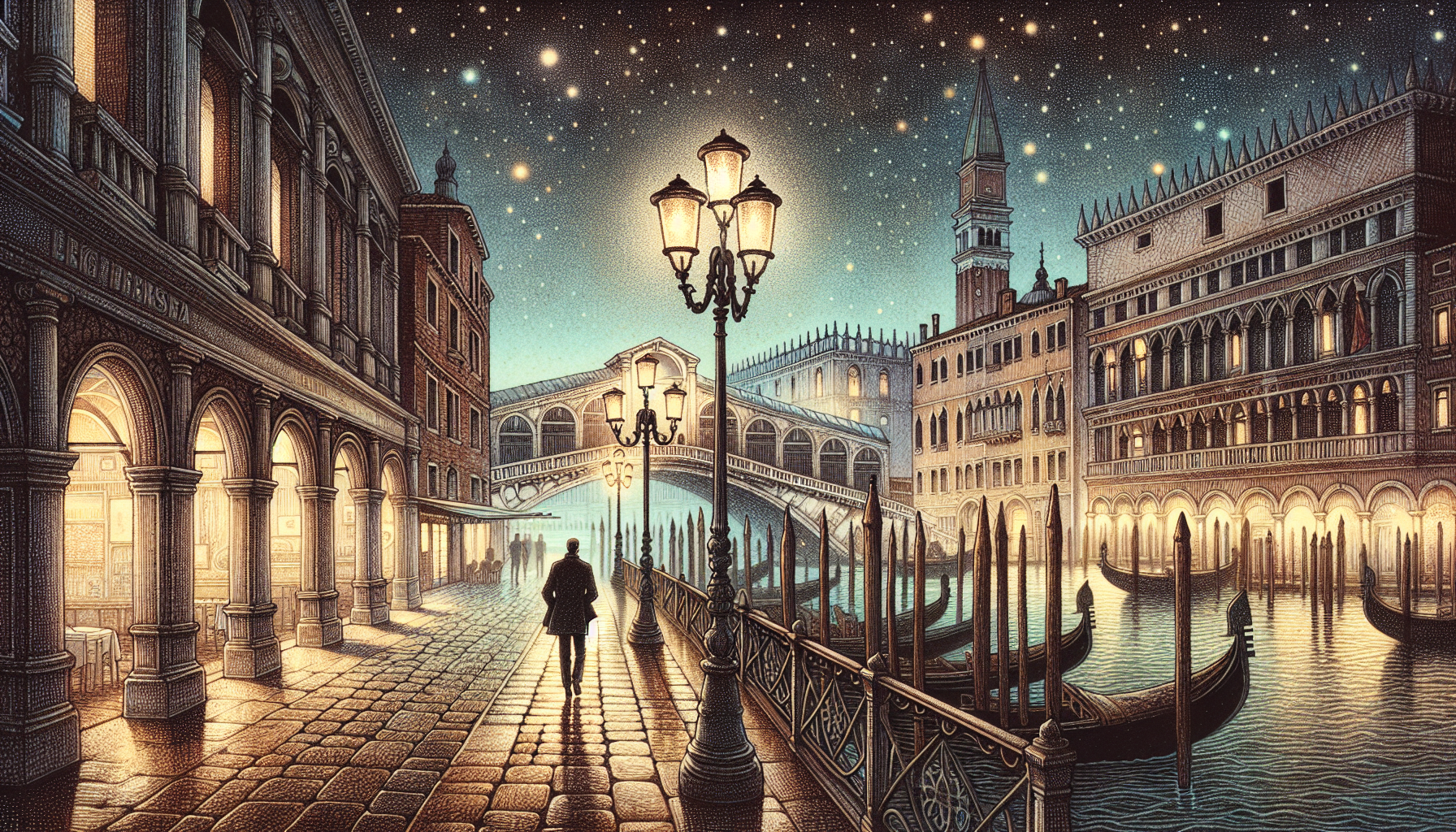 Night walk in Venice