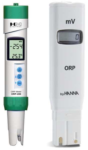 Hanna ORP Meter used for comparing with other brands