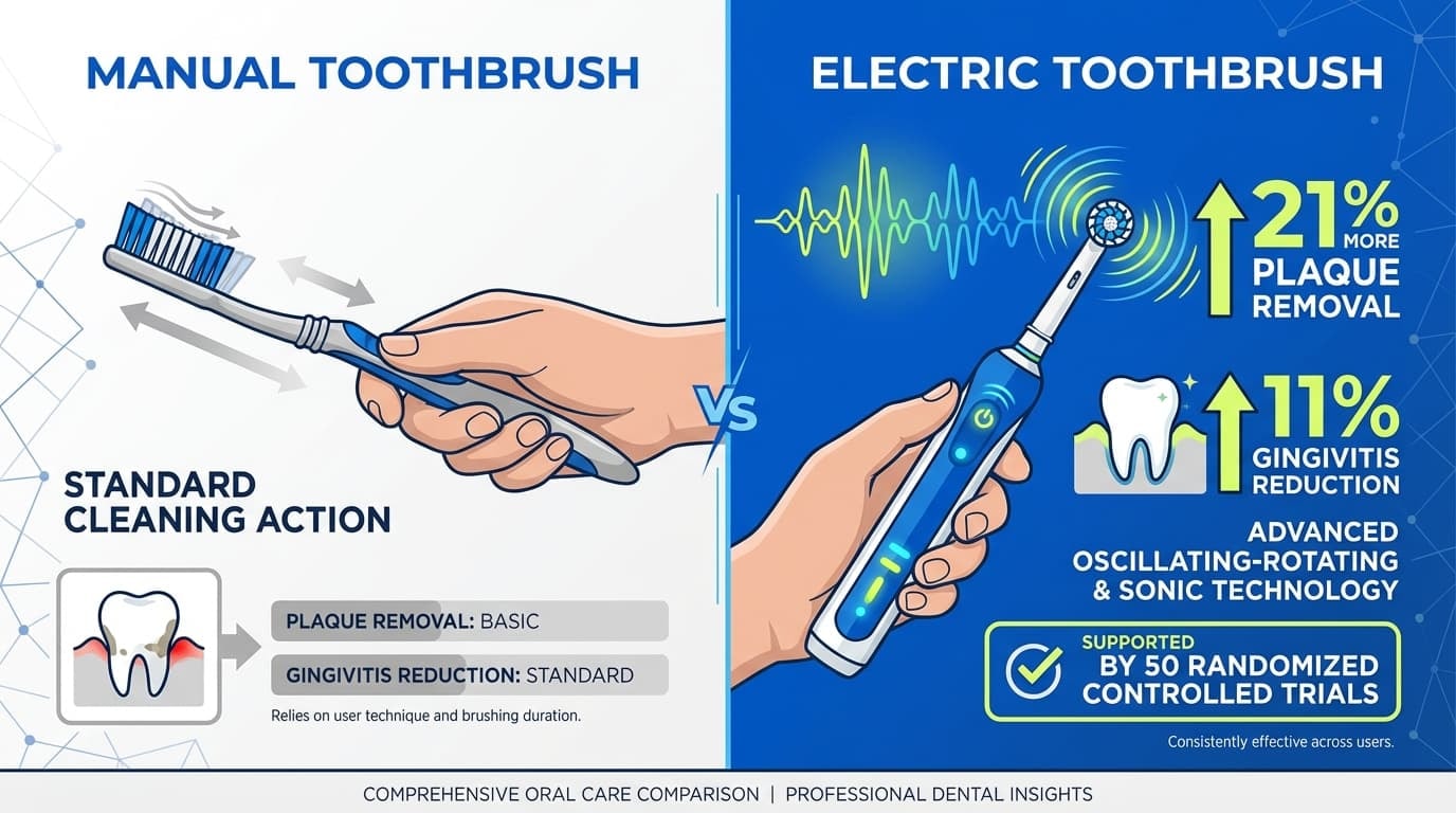 Manual vs. Electric: Which One Actually Cleans Better?