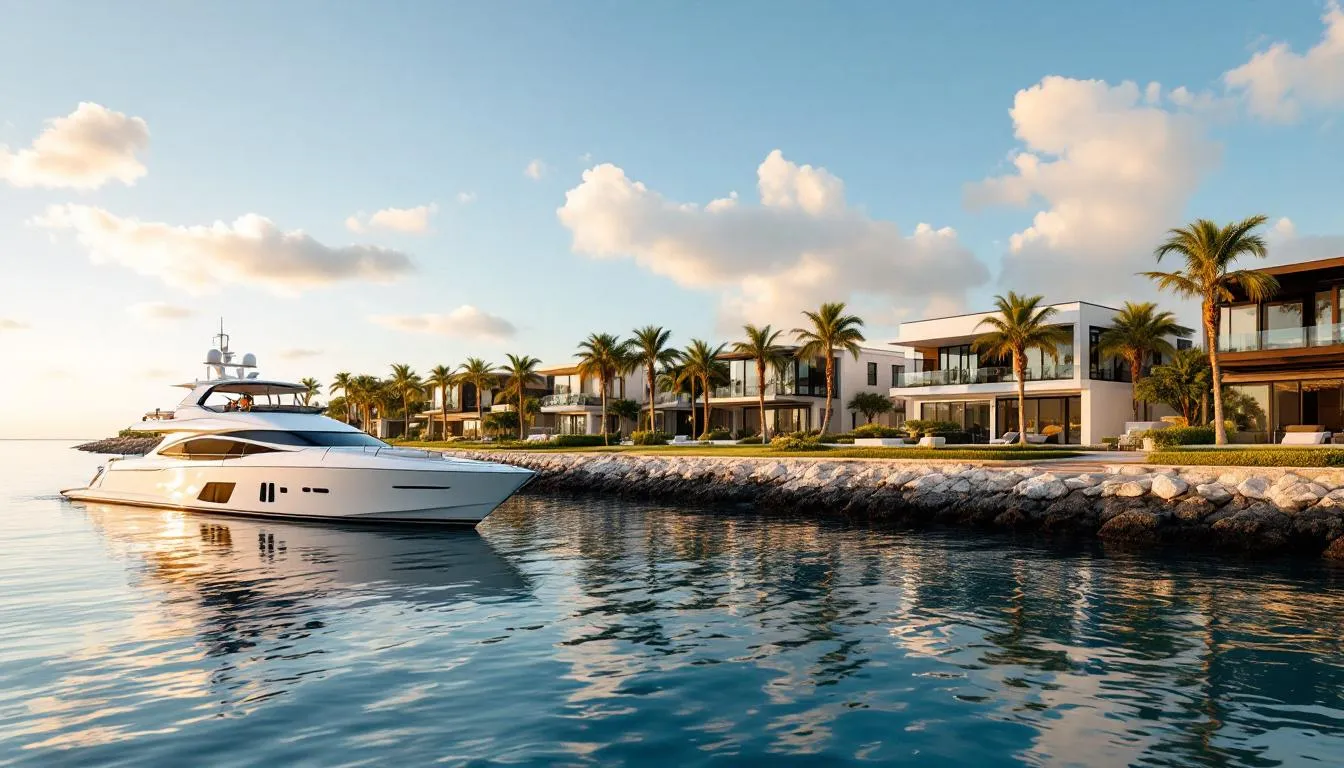The picturesque Long Island Sound along the Connecticut coastline.
