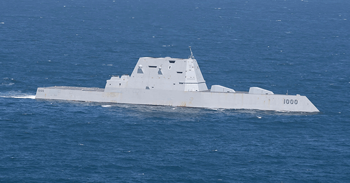 Engineering Services Contract for the US Navy's Zumwalt Destroyer