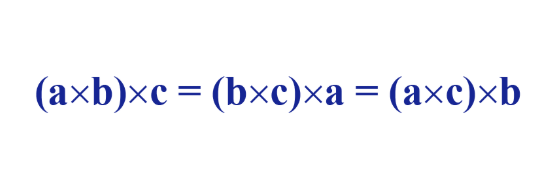 associative property of product