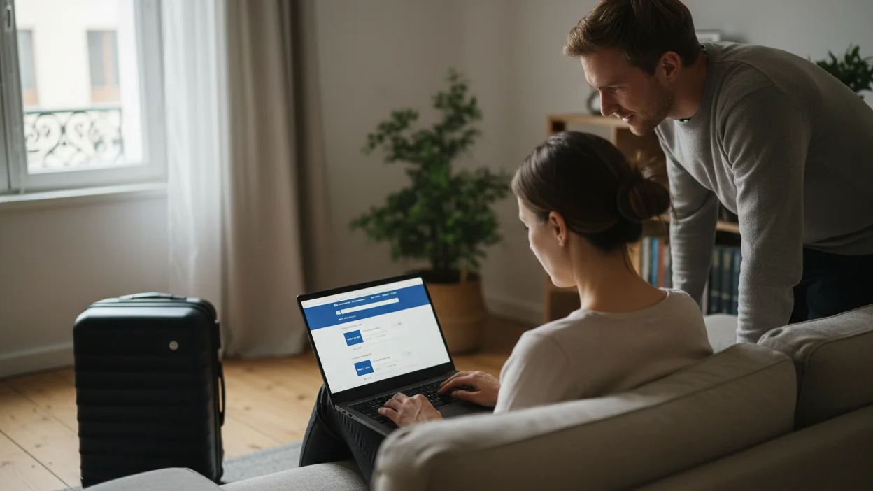 Deciding on refreshing flight reservations for visa