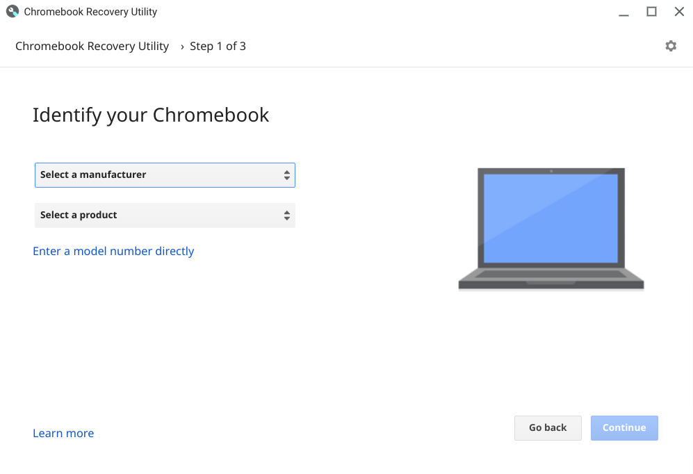 Identify your Chomebook