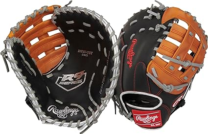 Rawlings R9 Baseball Youth Pro Taper Gloves