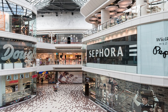 shopping mall, store, shopping