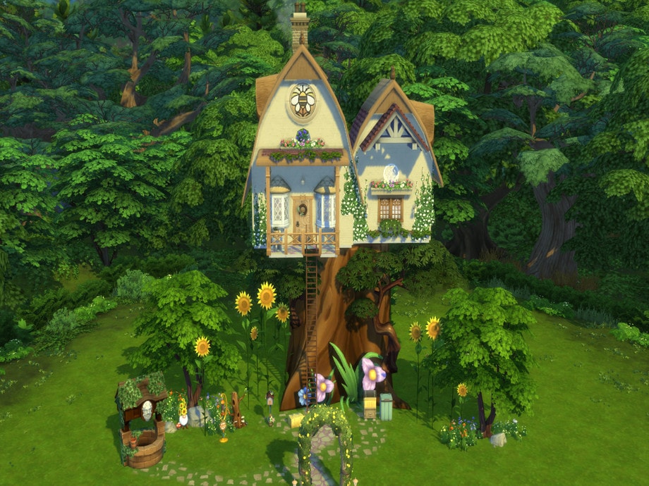 Cottage Honey Oak Tree