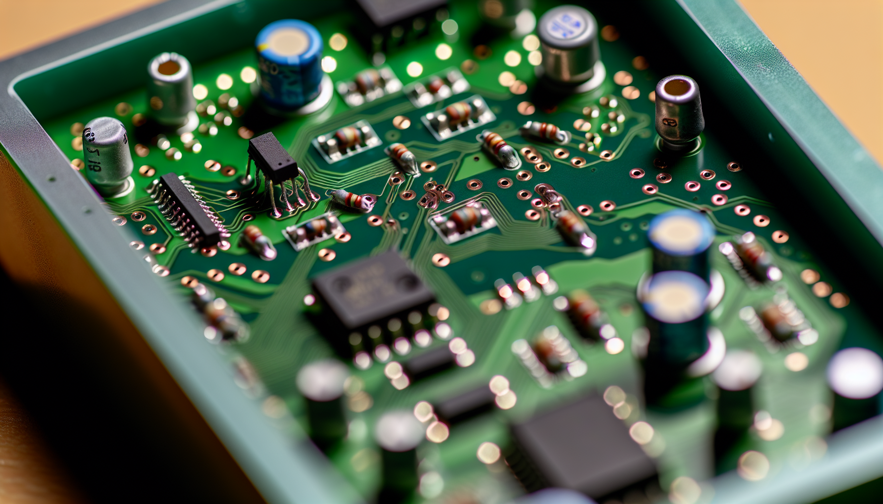 Component placement on PCB