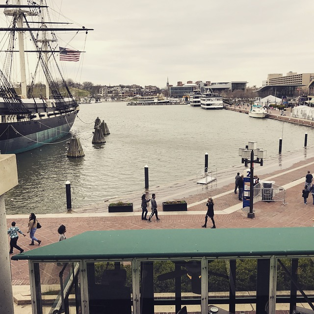 baltimore, inner harbor, maryland