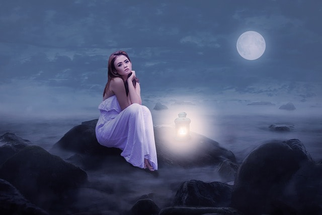 Ground yourself in the evenings in dimmed lighting for the best sleep.