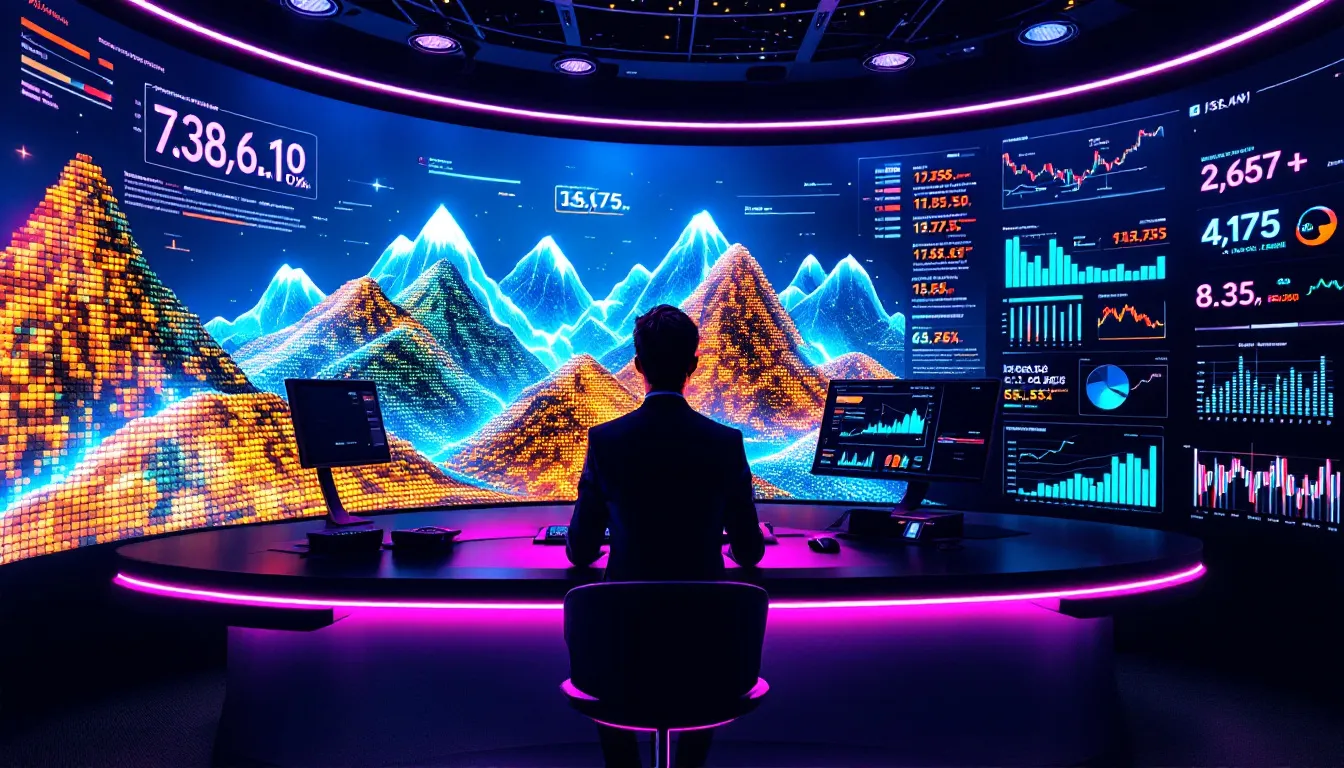 Illustration showing leverage in avalanche futures trading.