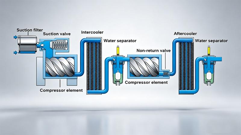 What Is an Aftercooler in Air Compressor