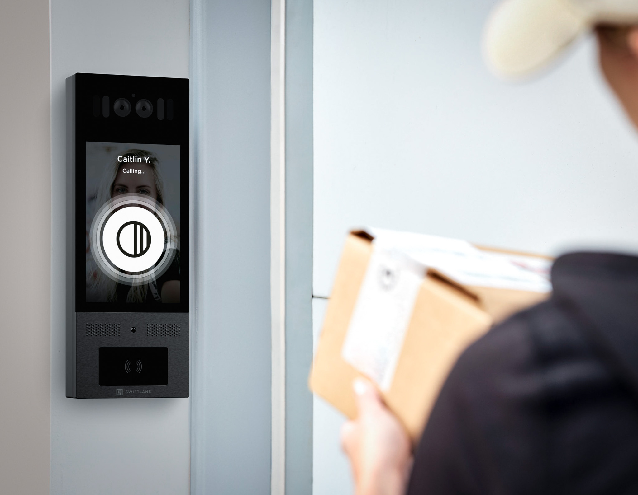 Ring Intercom to unlock an electric lock without an intercom