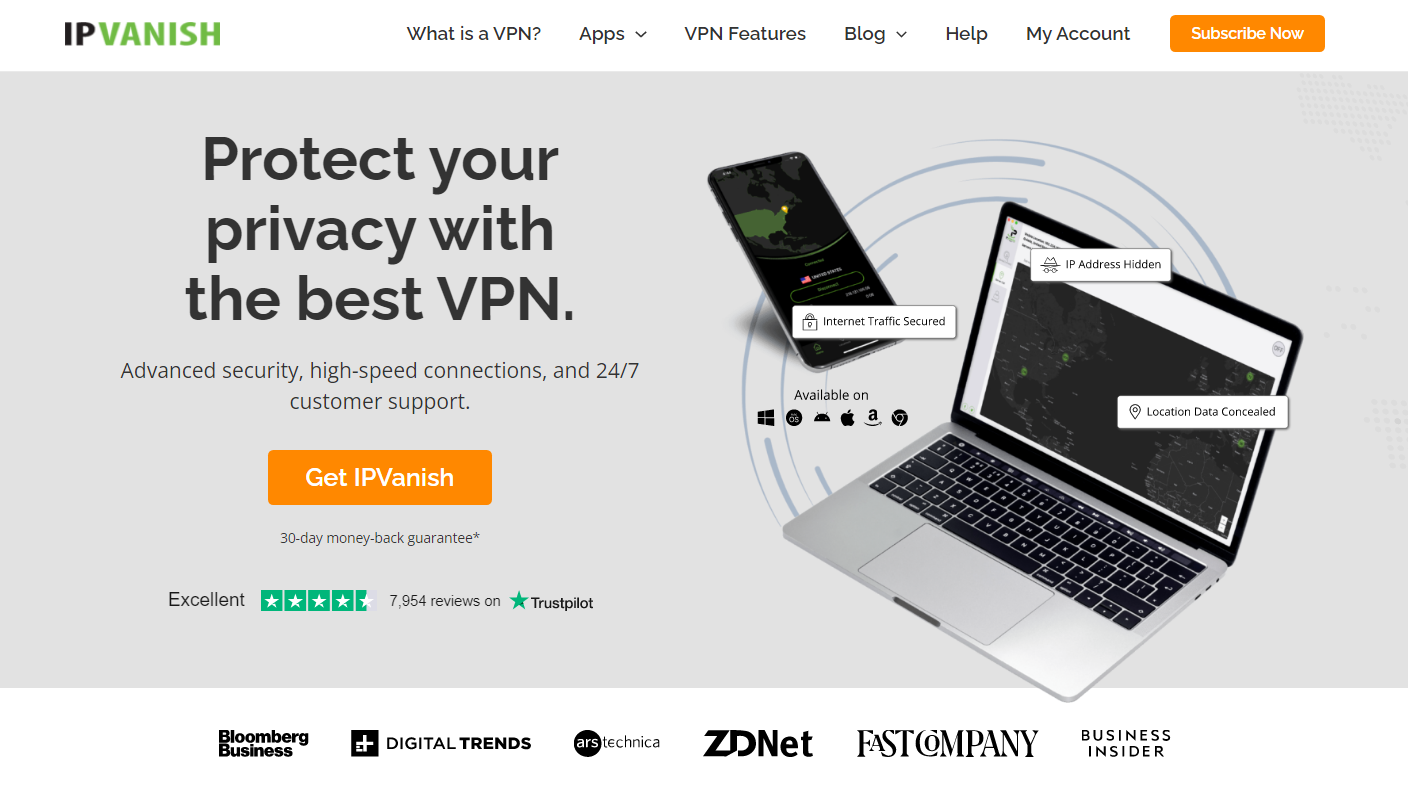 IPVanish VPN - ExpressVPN alternative