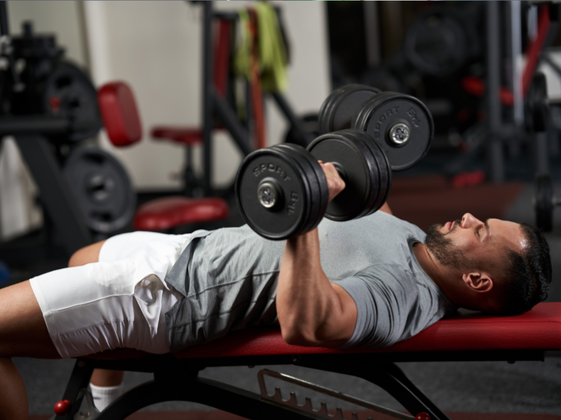 Alternating Dumbbell Press