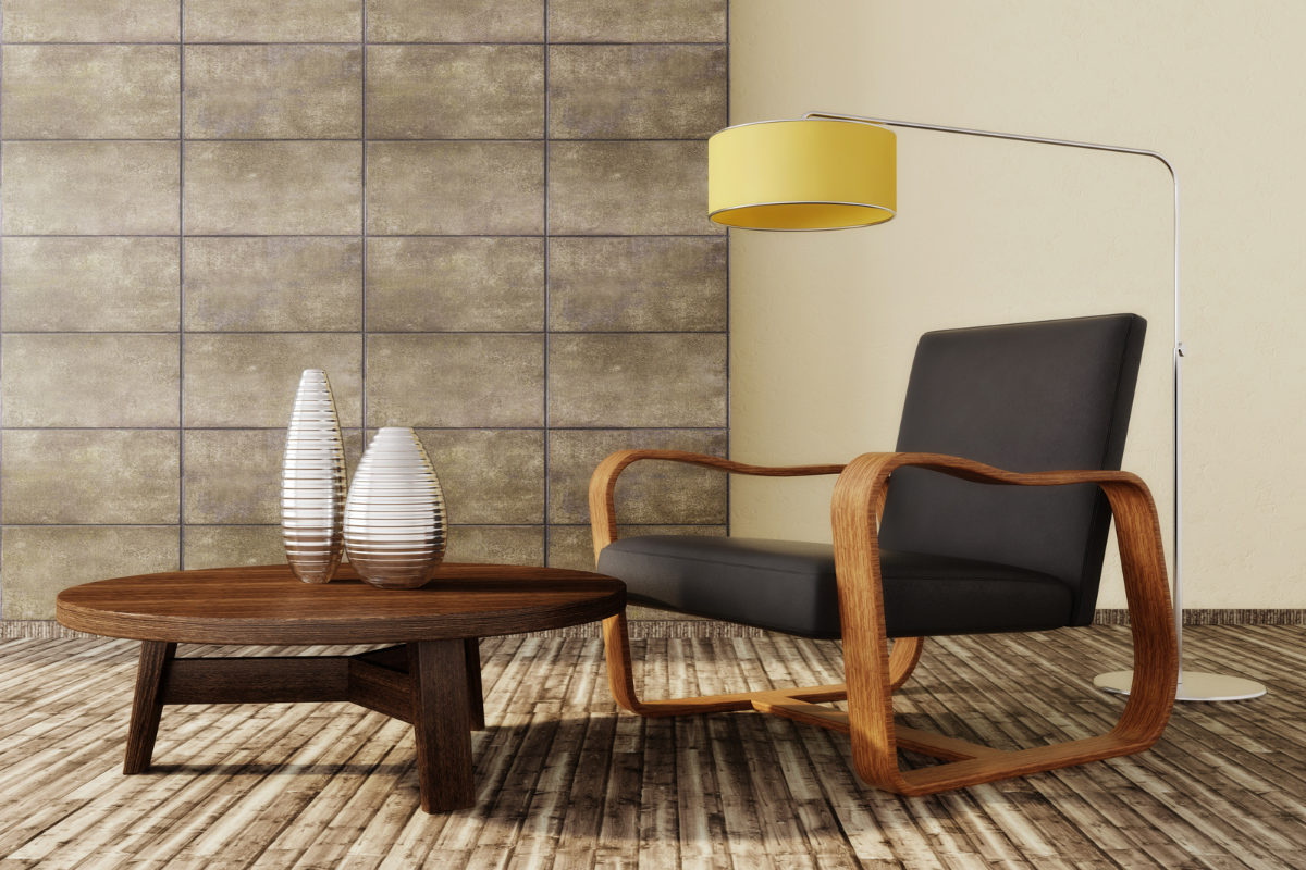 An array of iconic mid century modern furniture pieces displayed in a stylish setting.