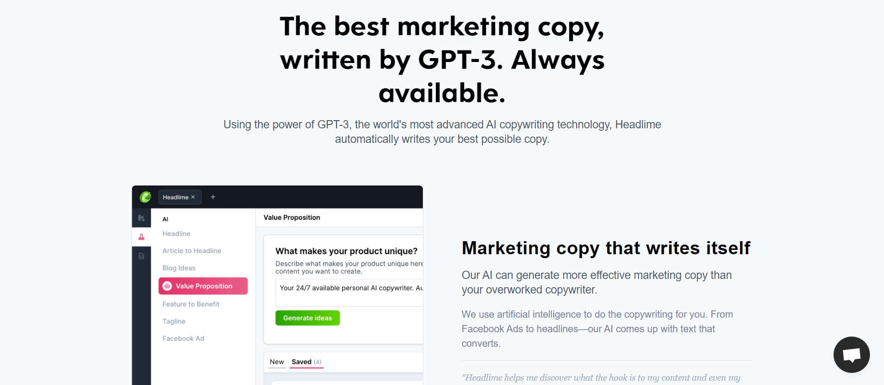 Headlime with GPT-3 to Create Amazing Content