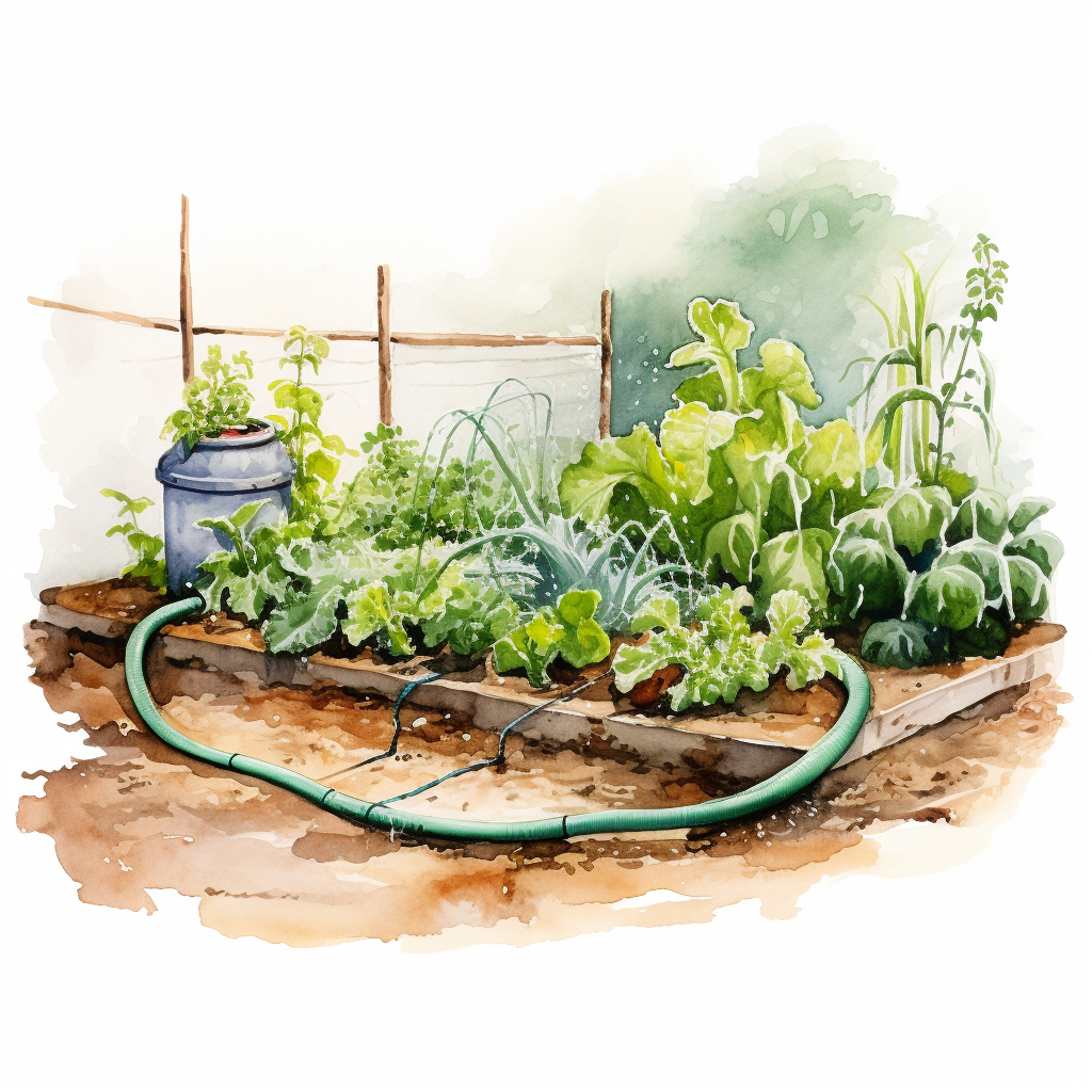 automated irrigation in the summer - especially in summer - can make gardening easier and more pleasant