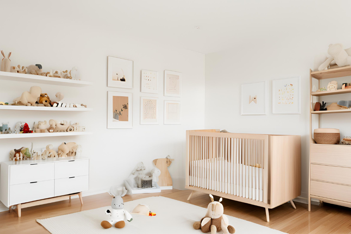 A Scandinavian nursery design