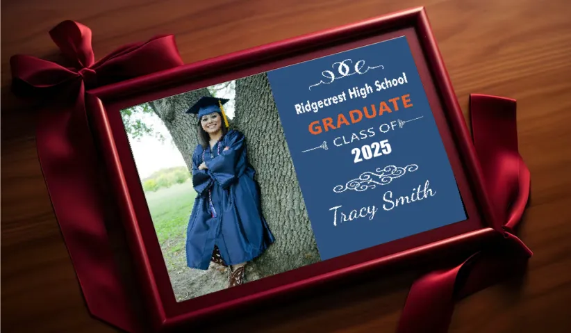 engraved plaque for graduation