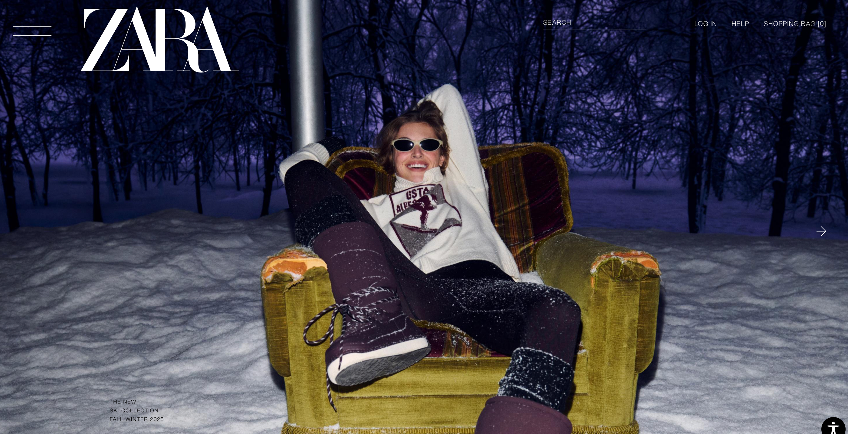 uk online clothing stores - Zara UK