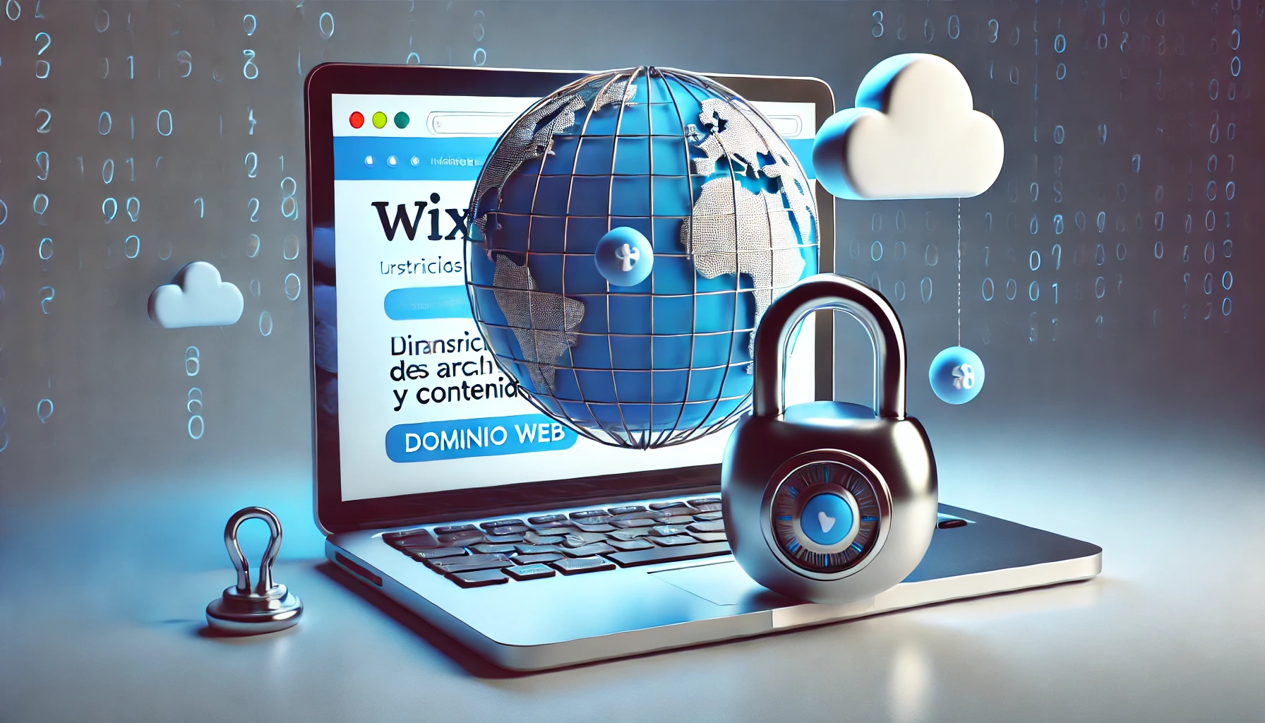 Dominio web transferible pero archivos y contenido bloqueados en Wix | Posiciona.Digital