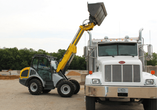 compact telescopic wheel loader with maximize versatility can perfrom well with trained operator