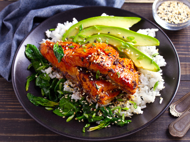 Teriyaki Salmon 