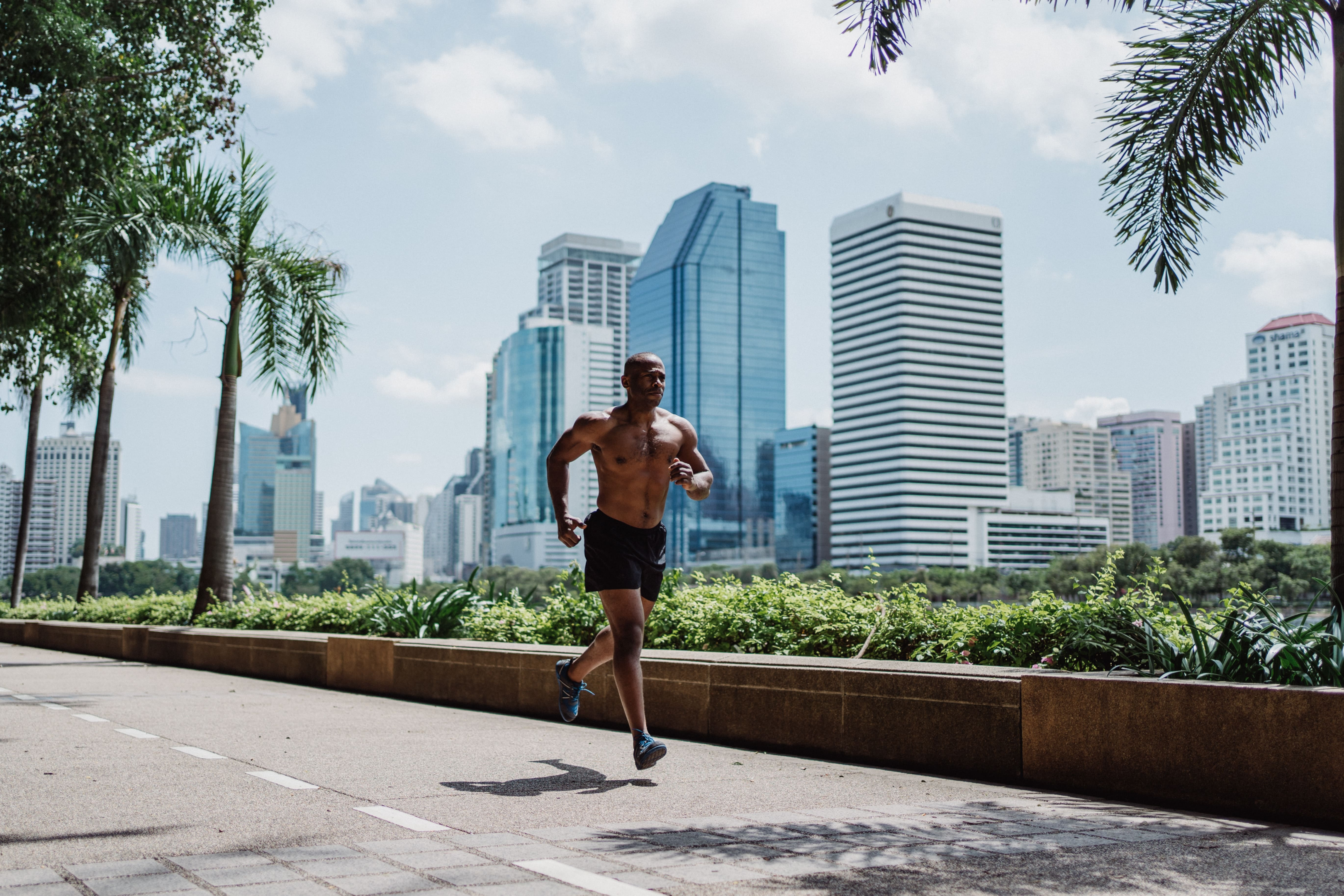 man running, lose weight, healthy man, muscle