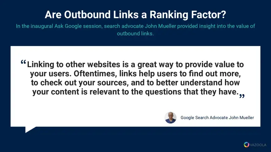 Are outbound links a ranking factor? 