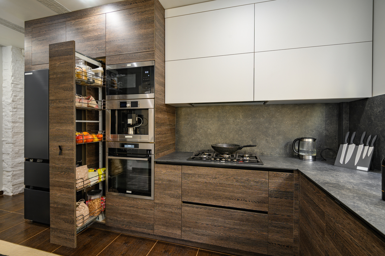 Optimum Storage Solutions - The Complete Guide to Designing a Modern Kitchen