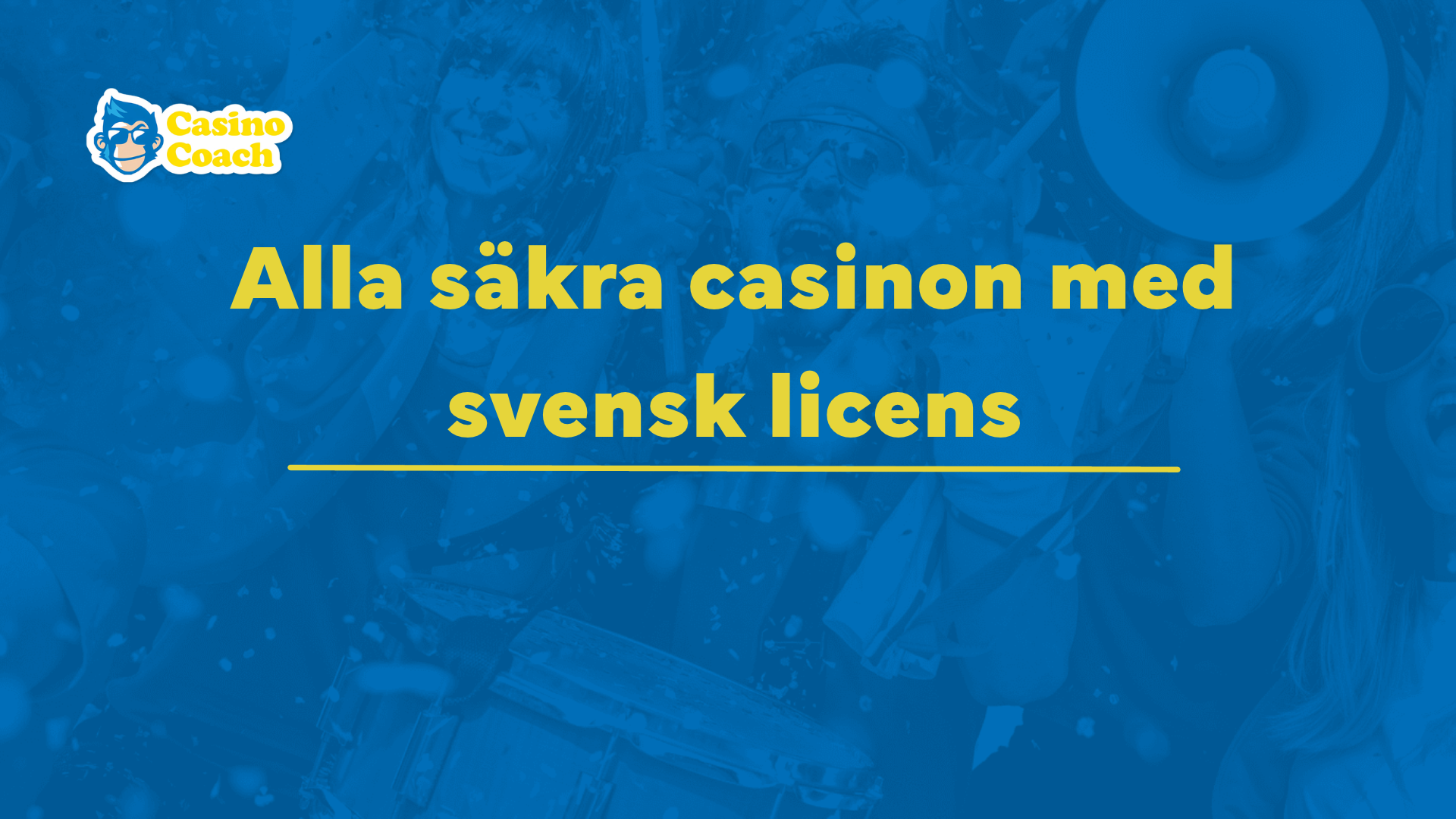 Alla säkra casinon med svensk licens