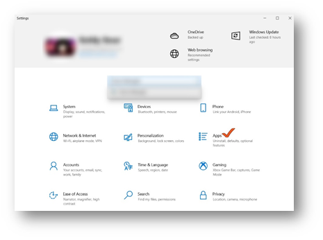 search apps and features