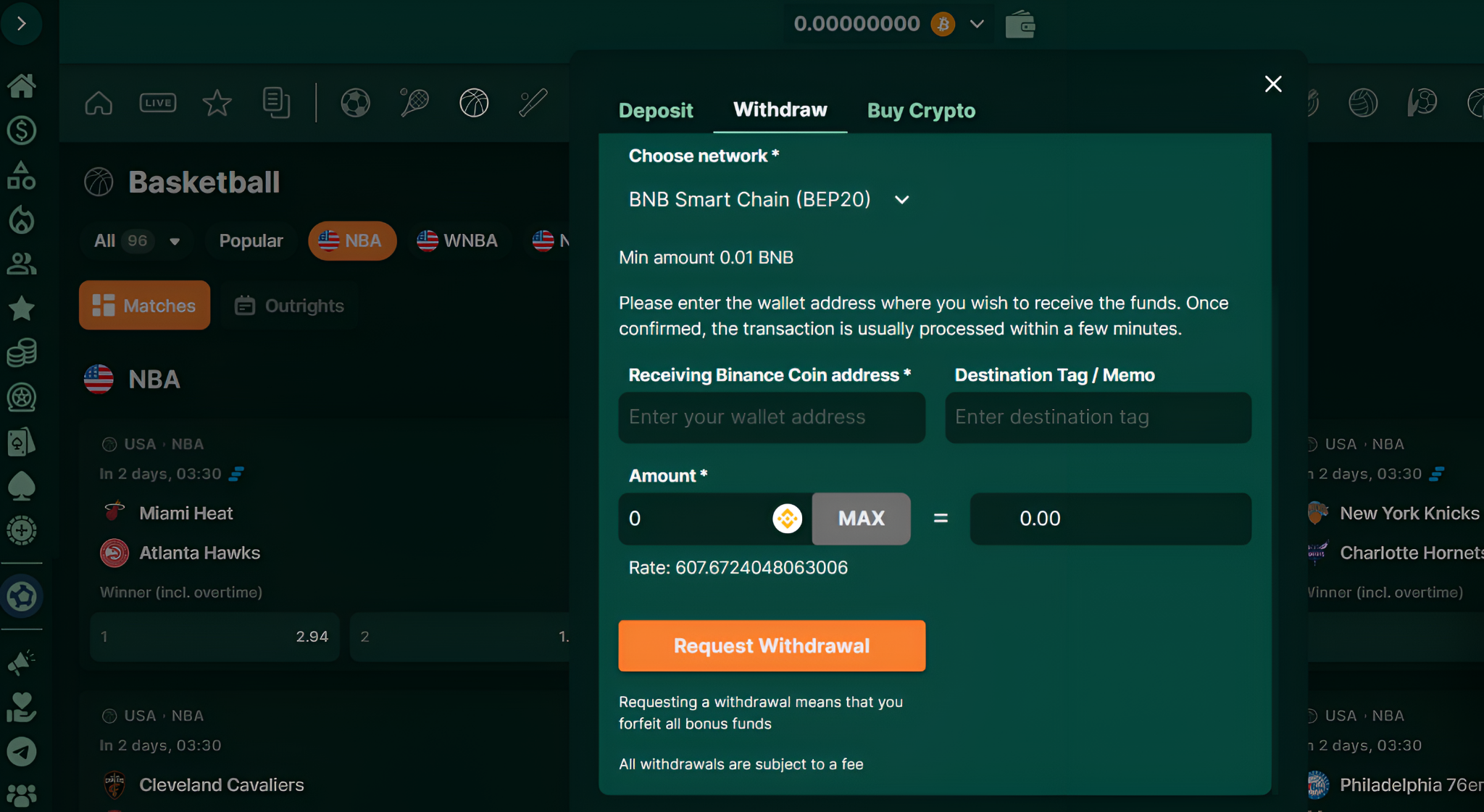 Step 5: Withdraw Your Winnings