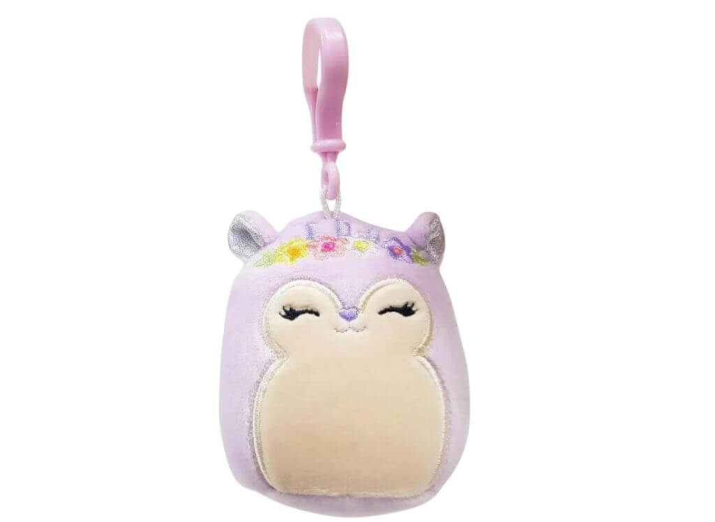 Sydnee the Squirrel 2024 Easter Squishmallow Clip