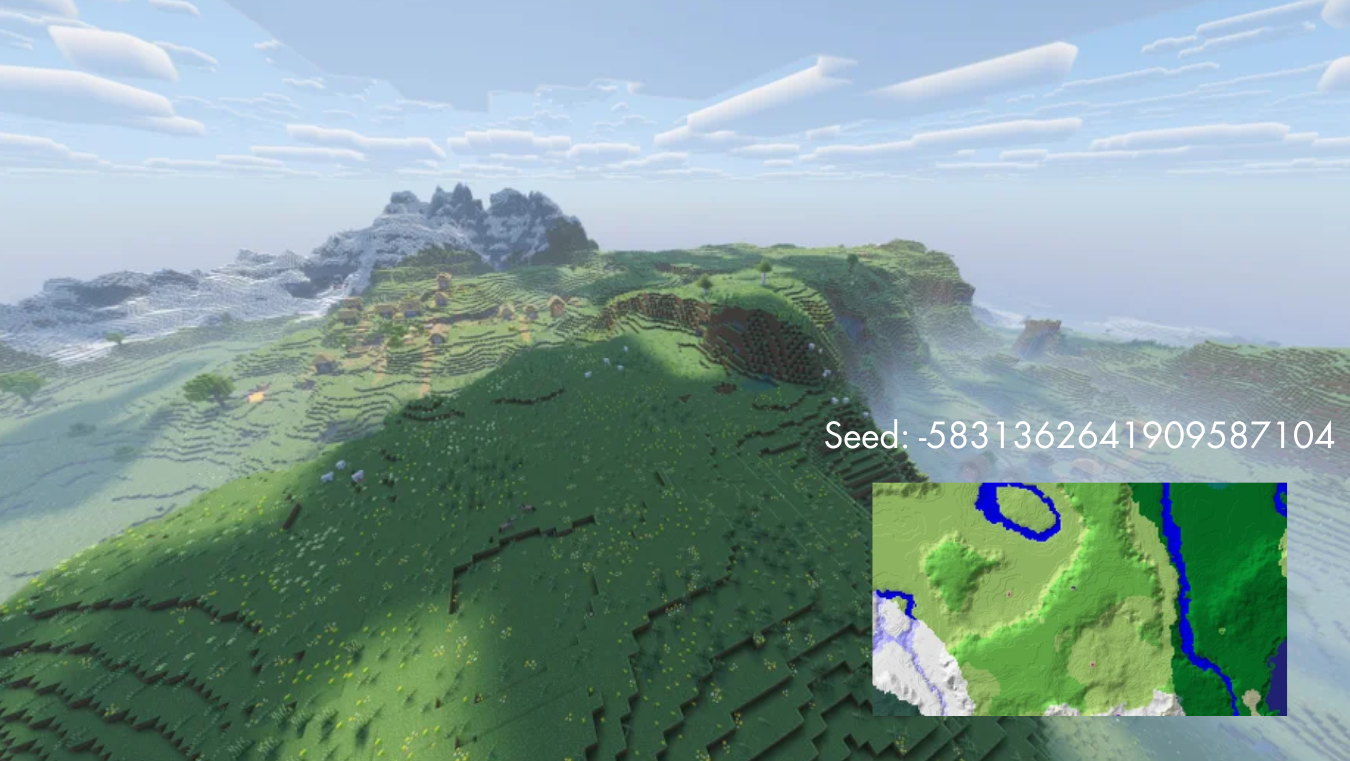 Minecraft Seed -5831362641909587104